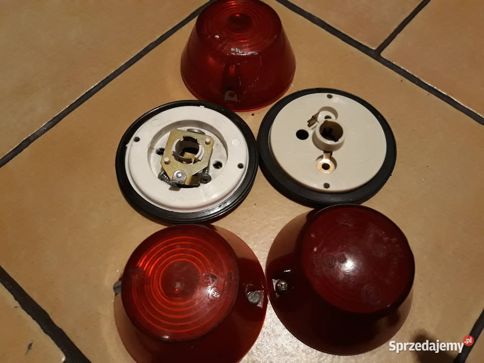klosze lamp tylnich żuknysatarpan przyczepa PRL Leszno