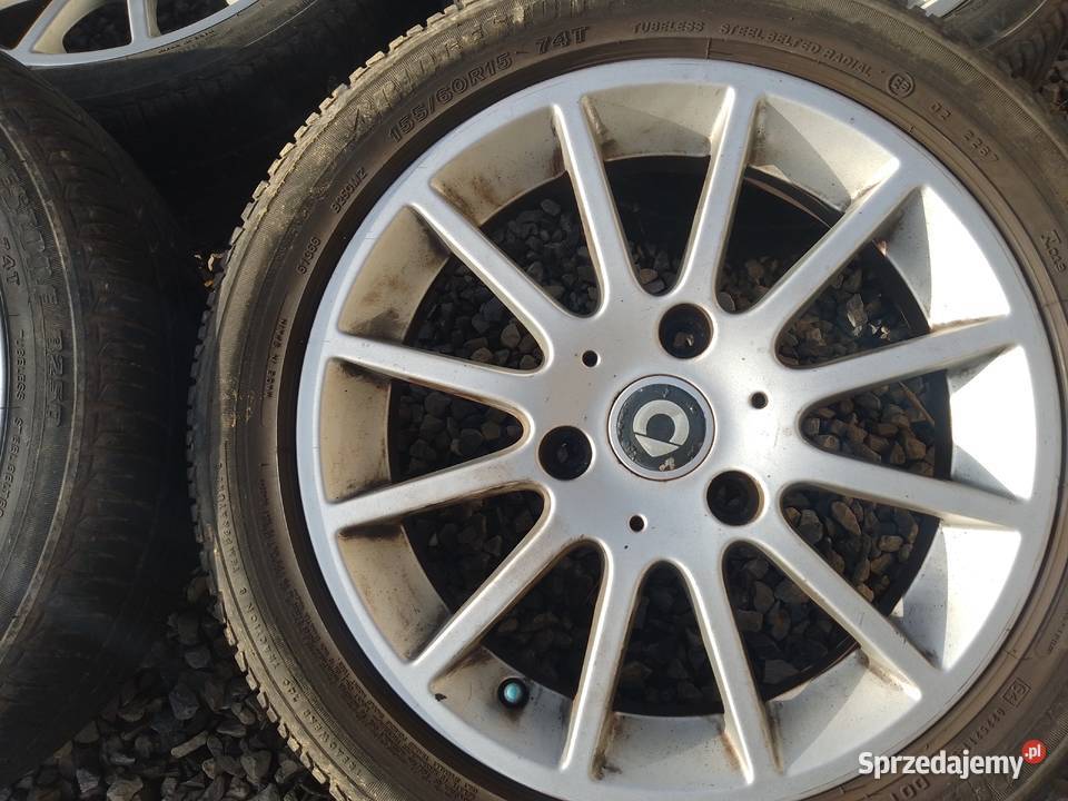 Oryginalne felgi aluminiowe Smart Fortwo 451 Samochodowe Ostrowiec Świętokrzyski