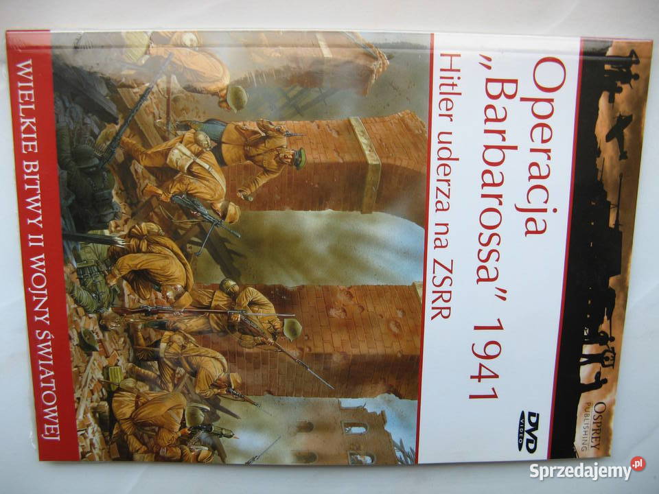 Osprey Operacja Barbarossa 1941 książka DVDNowa Rok wydania 2010 wielkopolskie Poznań