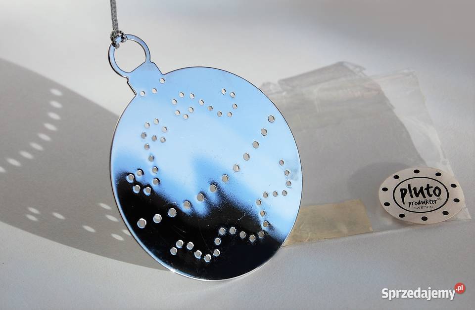 Bombka stalowa zawieszka Pluto Produkter Sweden Lublin