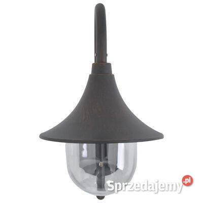 vidaXL Ścienna lampa ogrodowa 42 E27 aluminiowa Warszawa