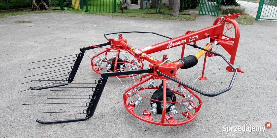 Przetrząsaczo zgrabiarka karuzelowa MeskoRol Z podkarpackie Żurawica