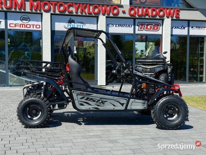 BUGGY ASIX 200 8 11 SZAROCZARNY ESTART małopolskie Głogoczów