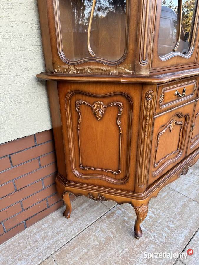 Witryna Ludwik stylowa kredens komoda szafka Garwolin sprzedam