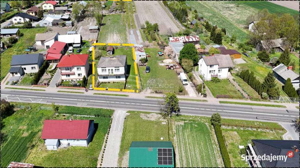 Przestronny dom z ogrodem i garażem lubelskie Tyszowce sprzedam