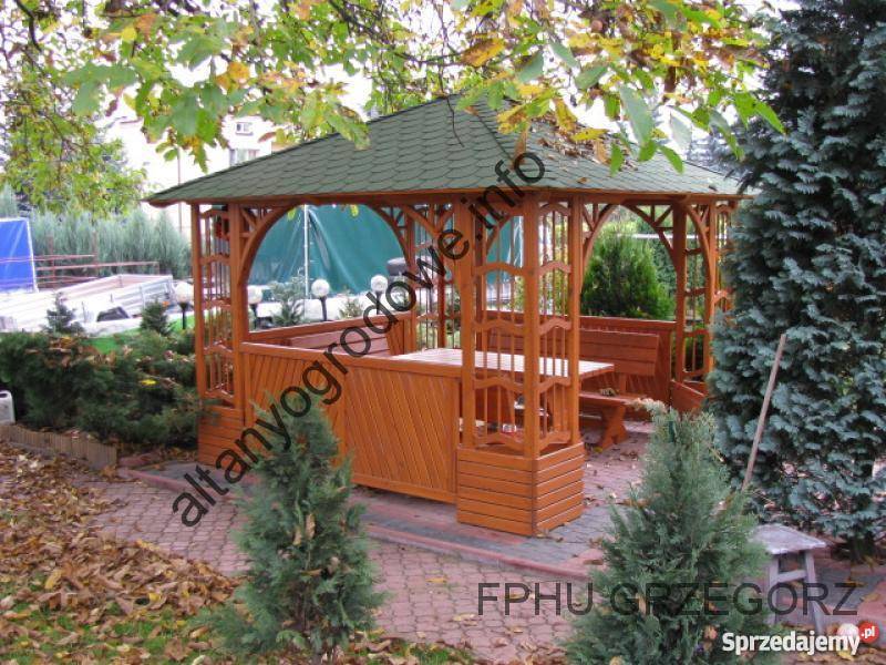 Altana Altany Ogrodowe Altanka Altany Drewniane świętokrzyskie Wąchock