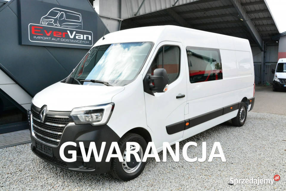 Renault Master master 7 osobowy L3H2 brygadówka Rok produkcji 2020 Renault Samochody dostawcze Warszawa