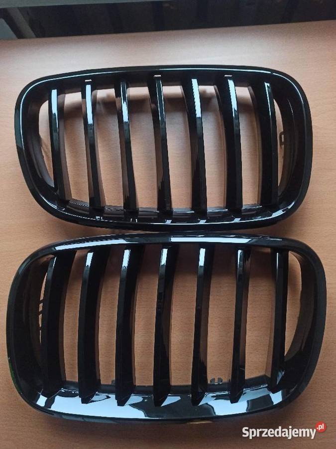Nowe nerki BMW X5 E70 X6 E71 czarny połysk grill Łódź sprzedam