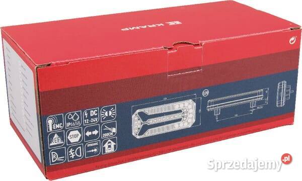 Lampa tylna zespolona LED prostokątna 1224V małopolskie Kamionna