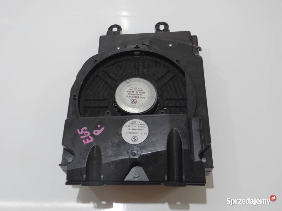 GŁOŚNIK NISKOTONOWY PRAWY BMW E65 6970006 elementy zabudowy Głośniki Strzyżewice