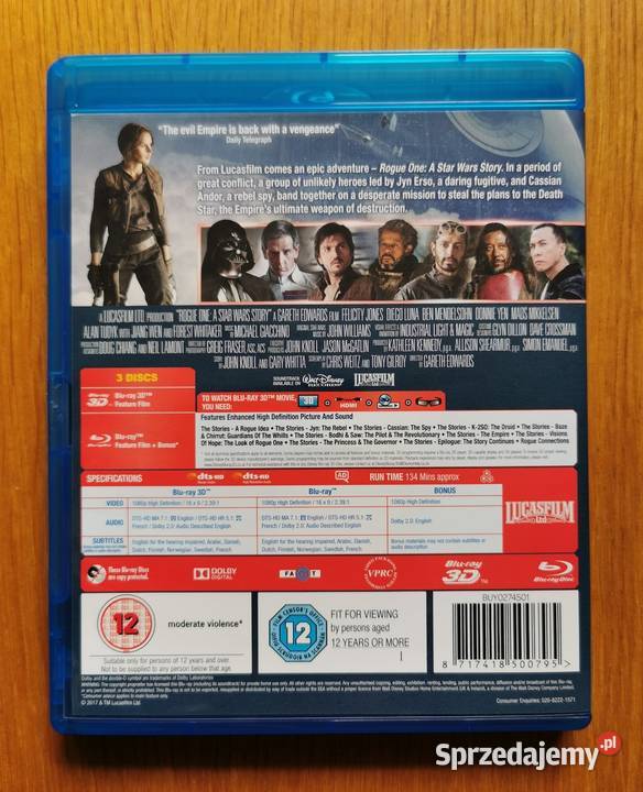 Rogue One A Star Wars Story Łotr 1 Gwiezdne Filmy Parzęczew