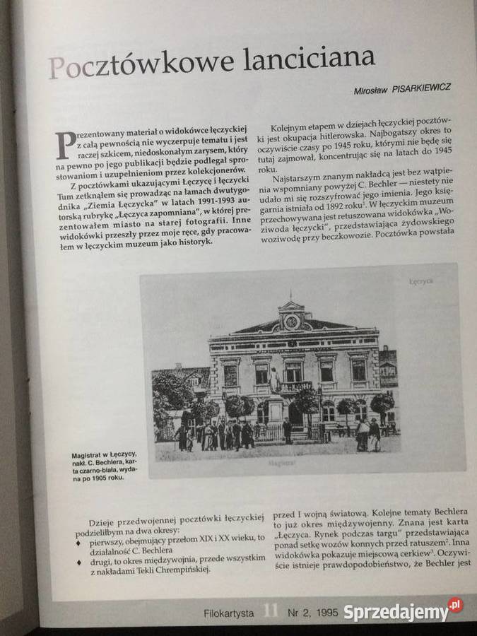 2737 Filokartysta zachodniopomorskie sprzedam