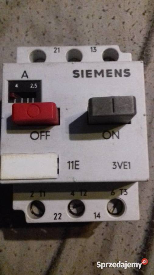 ROZŁACZNIK 3VE10102J 2540A 660V SIEMENS wielkopolskie Poznań sprzedam