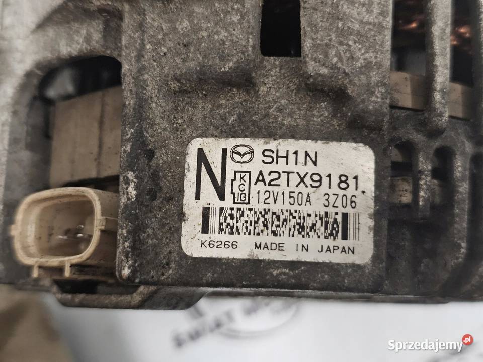 MAZDA 6 CX5 22 D SH01 EURO 6 150 alternator