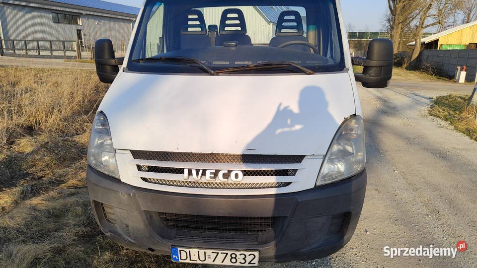Auto laweta Iveco 23 HPI Klima Uszkodzony 404969km Lubin