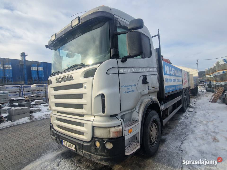 Scania 420 HDS Palfinger 16502 oś skrętna 6x2 Kielce