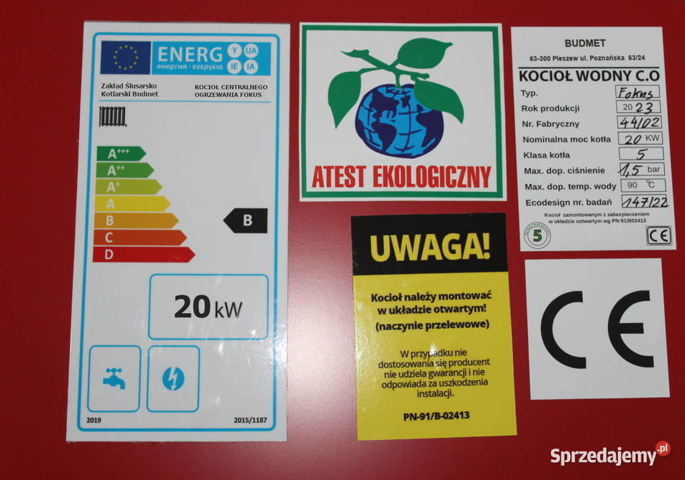 20 kW do 180 m2 UniwersumEKO KOCIOŁ Sulejówek