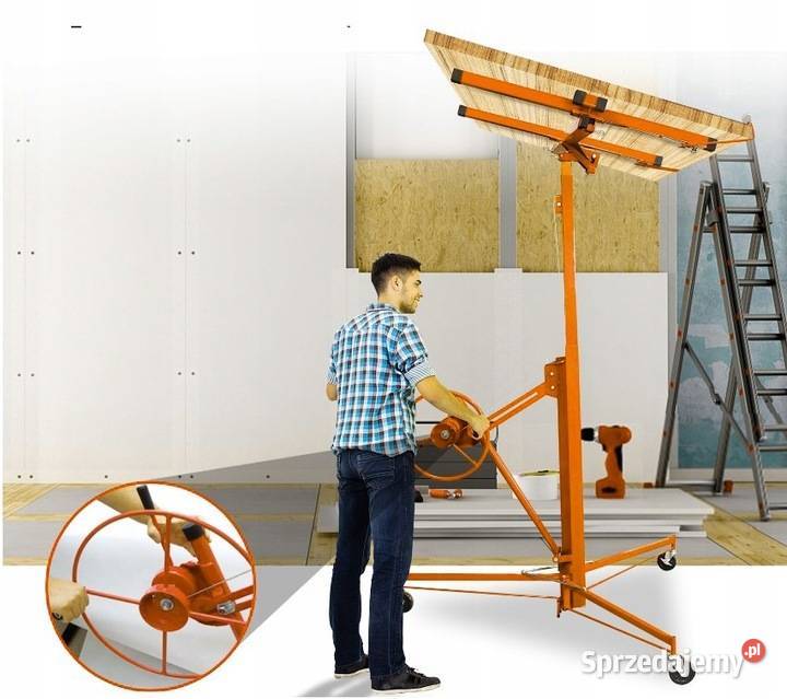 PODNOŚNIK WINDA DO płyt gipsowych kartonowych Skawina