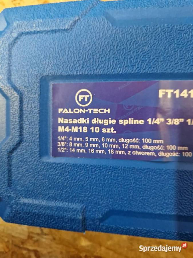NASADKI DŁUGIE SPLINE 14 38 12 M4M18 10 Głogowa sprzedam
