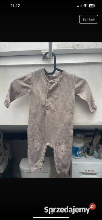 Pajacyk newbie 74 bawe bawełna Minoga