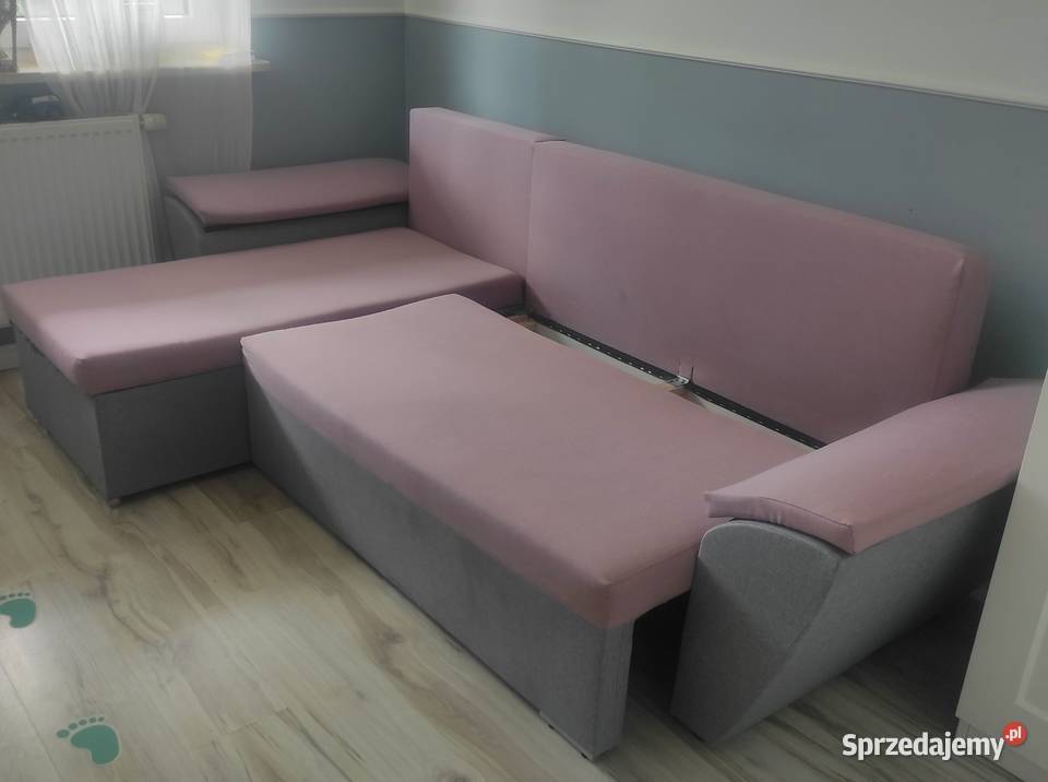 Narożnik z funkcją spania 260cm sprzedam