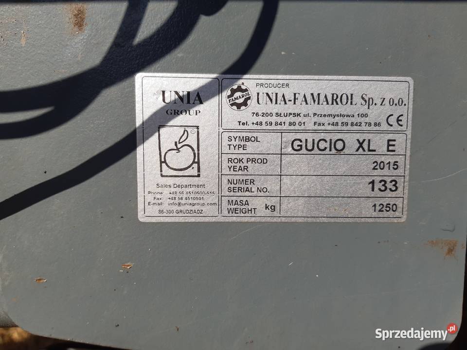 Owijarka nowa unia samozaladowcza Gucio XL E nieuszkodzony Maszyny zielonkowe podlaskie Szumowo