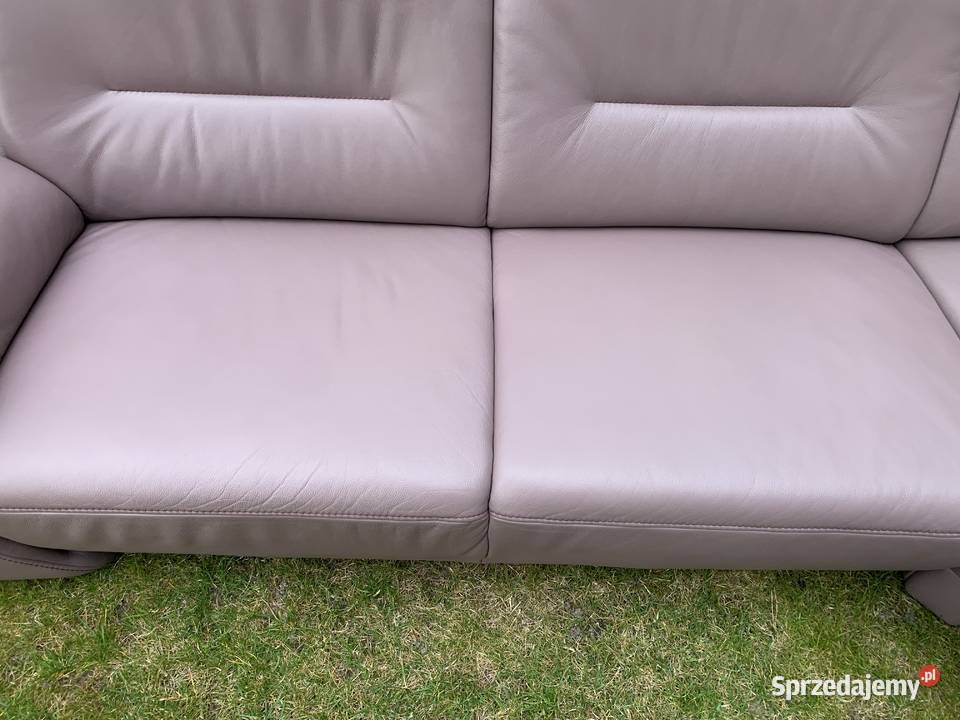ELASTOFORM Narożnik skórzany PREMIUM Royal Taupe Kalety