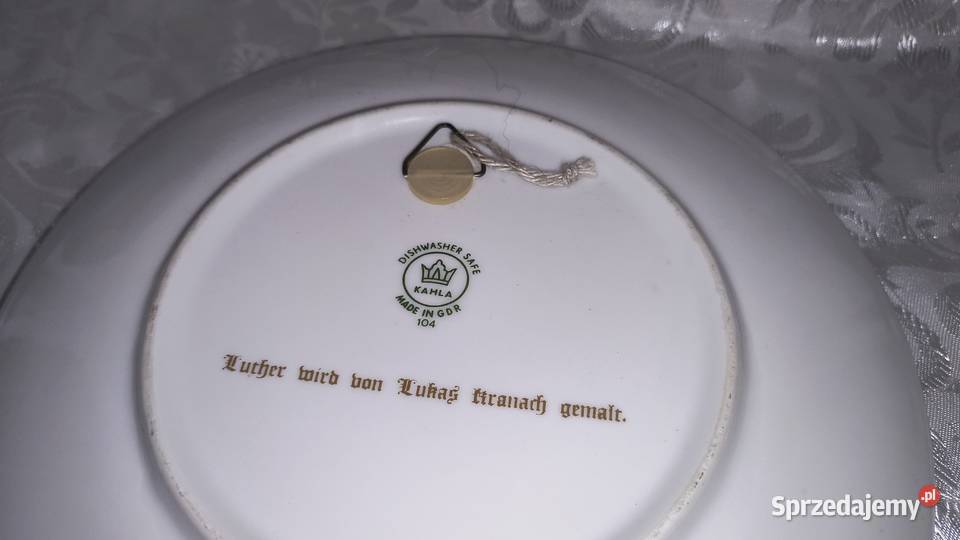 piękne talerze ozdobne kolekcjonerskie Chorzew