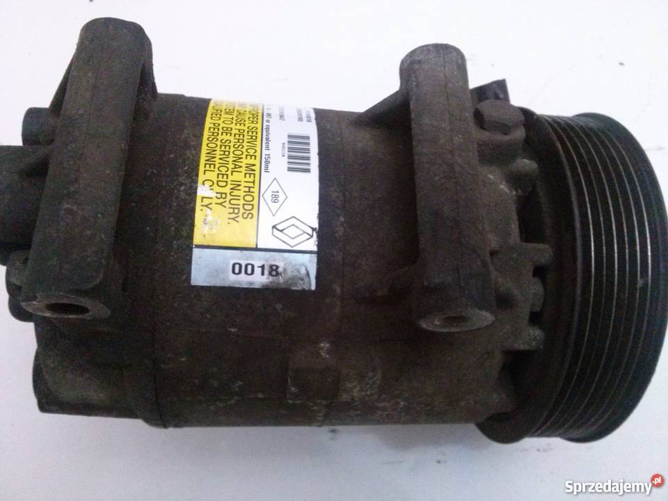 RENAULT SCENIC II SPRĘŻARKA KLIMATYZACJI 19 dci wielkopolskie Swarzędz