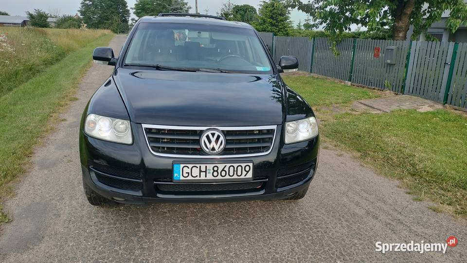 Volkswagen Touareg z gazem zamontowaną Sielsko