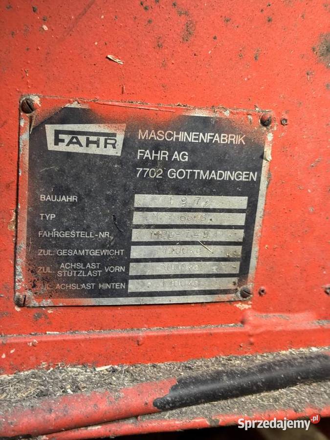 Sprzedam kombajn Farh M66 małopolskie Marcinkowice