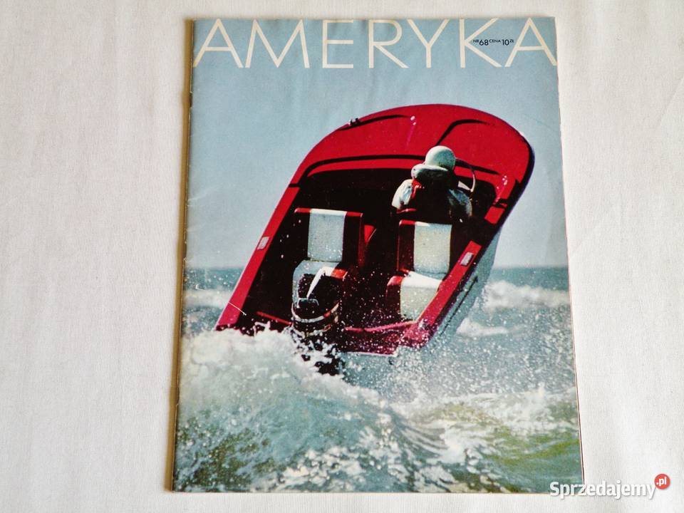 Ameryka miesięcznik rządu USA w PRLu 12 nrów z