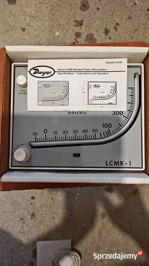 Podciśnieniomierz miernik podciśnienia Trzebnica