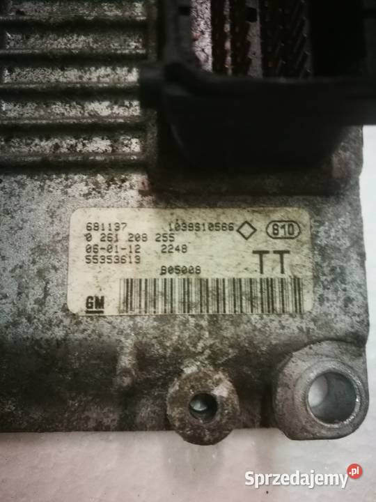 Sterownik GM Meriva TT Z14XEP 0 261 208 255 lubelskie Biłgoraj