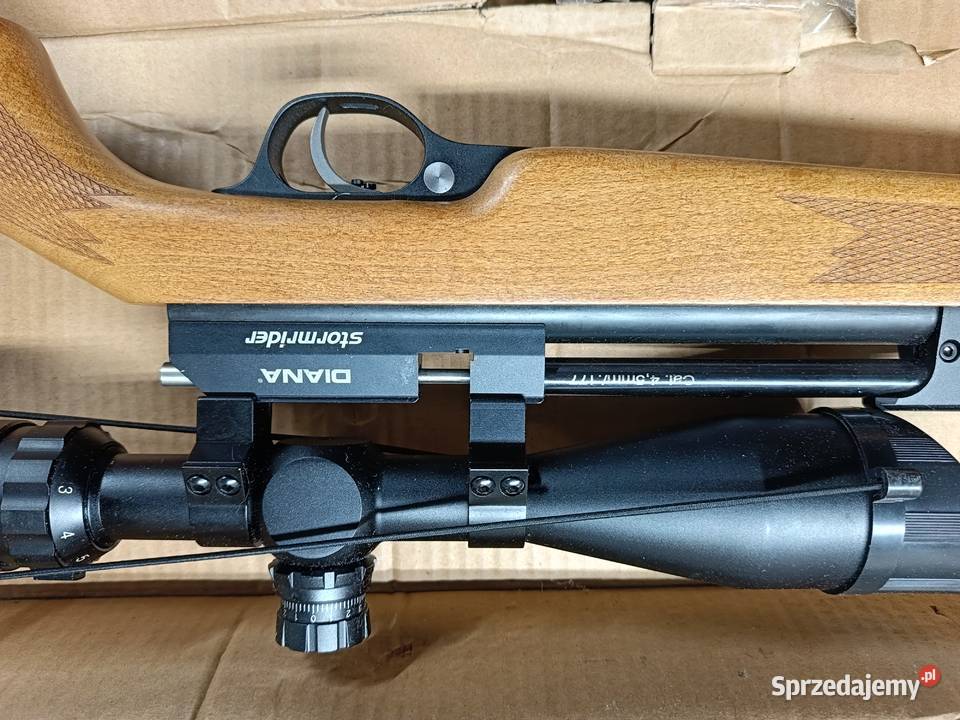 Wiatrówka Diana PCP Stormrider 45 drewno Pompka Pozostałe Kutno