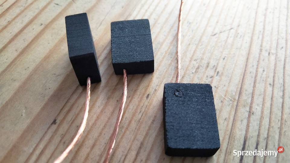 Szczotka węglowa 6 x 12 mm przewód z czoła na Ostrów Wielkopolski sprzedam