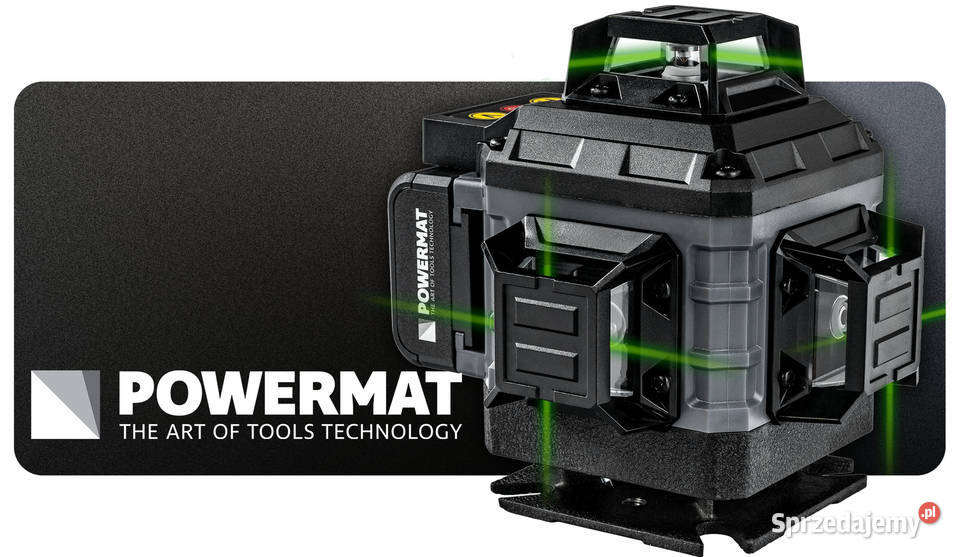 poziomica laserowa laser krzyżowy zielony