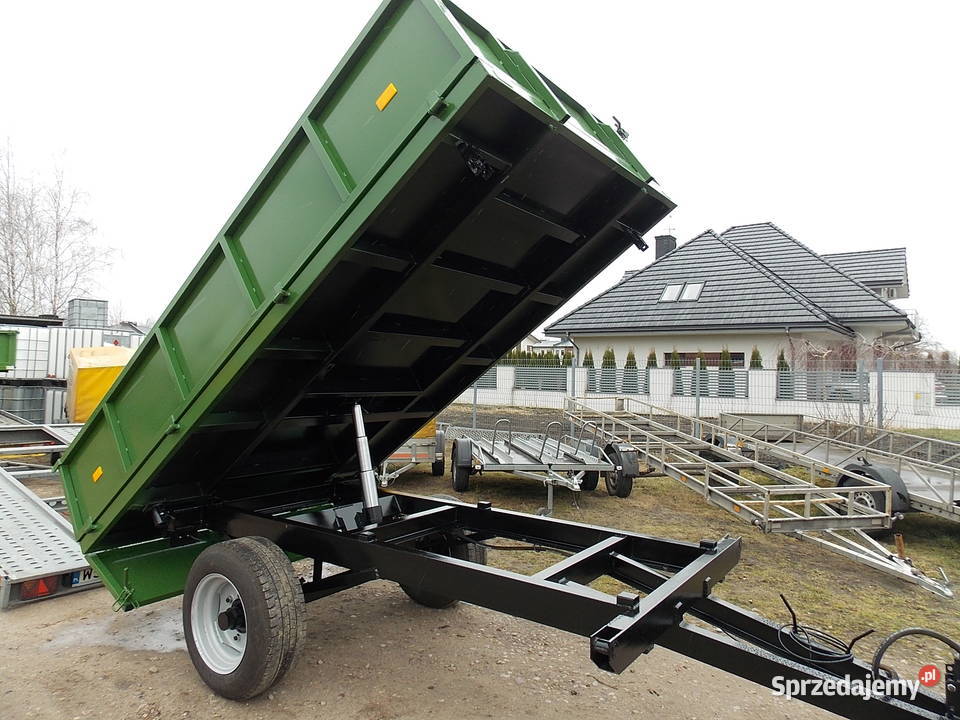 Przyczepa wywrotka nowa producent transport mazowieckie Nowe Iganie