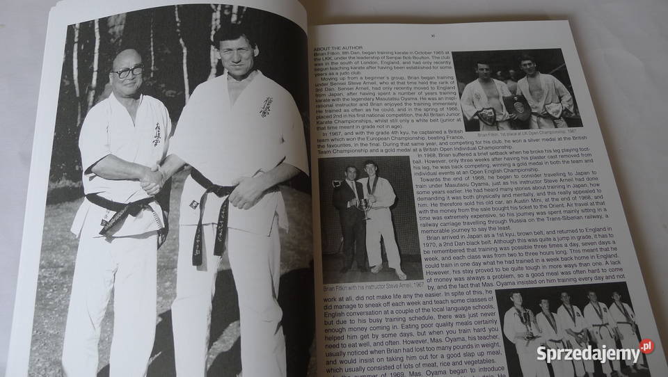 FitkinKyokushin Kata Karate 31 form Oyama Cook Książki i Podręczniki Radom