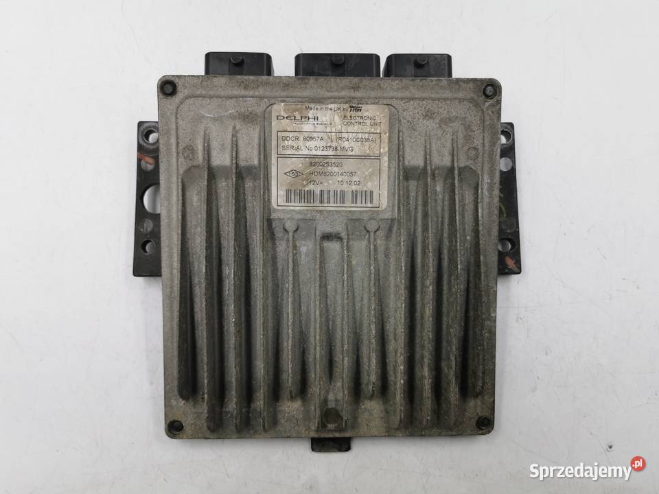 Sterownik Silnika Renault Kangoo 15 DCI Lift Wyszków