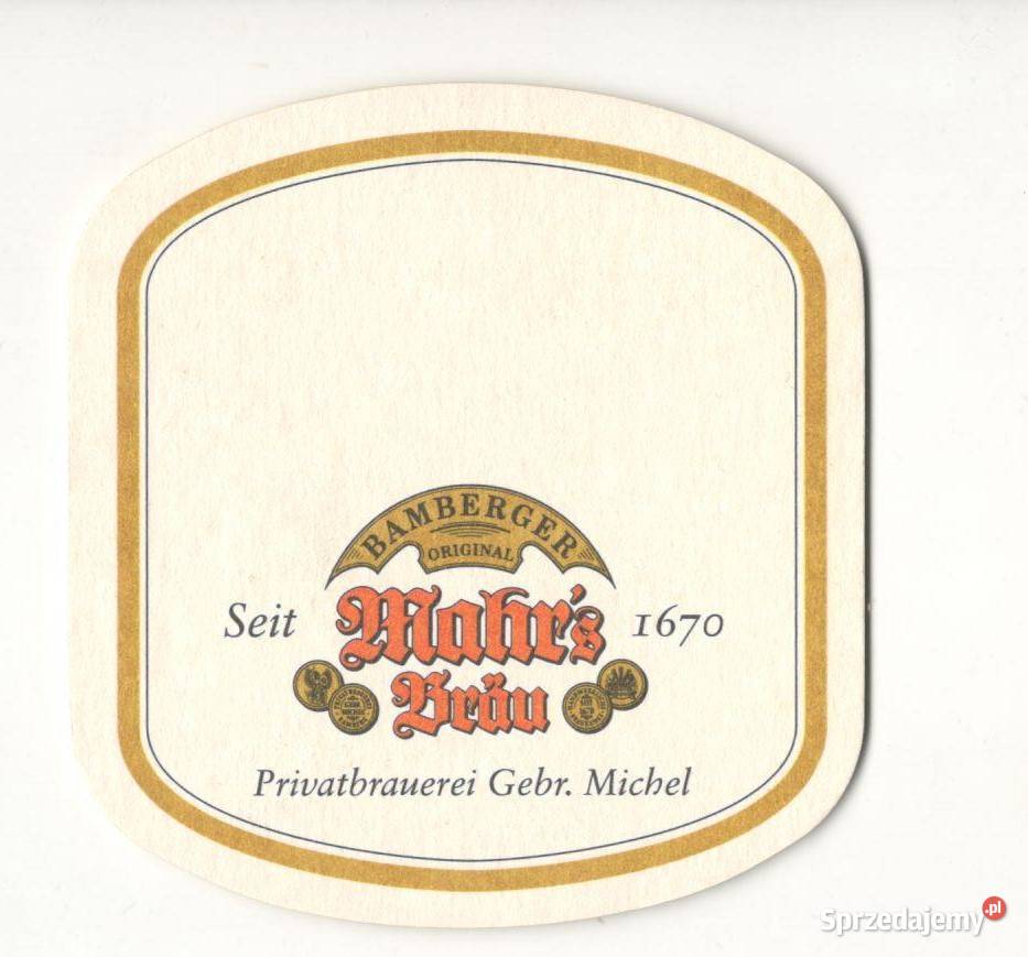 Mahrs podstawka do piwa 3 śląskie sprzedam