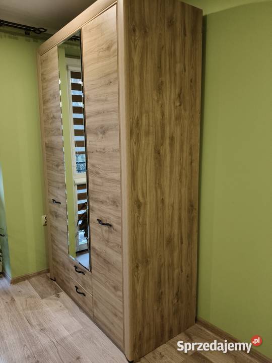 Szafa z lustrem w kolorze dąb sonoma Szafy i garderoby Tarnobrzeg
