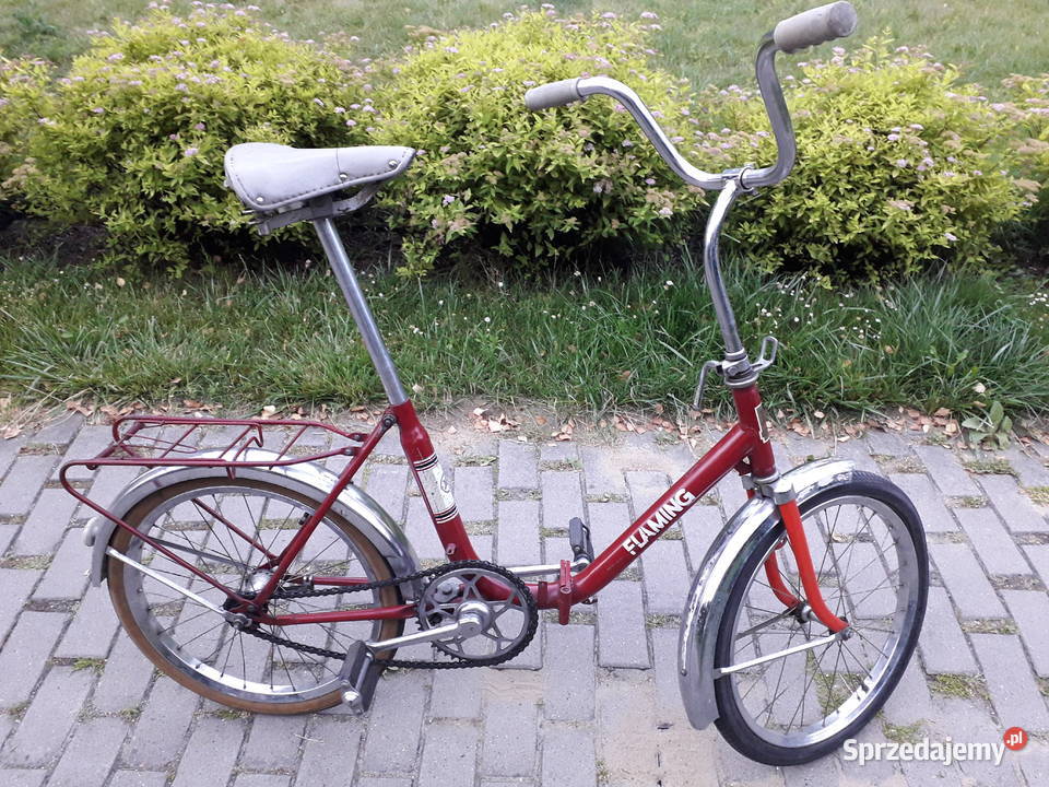 Unikat składak rower ZZR FLAMING Romet do miasta mazowieckie