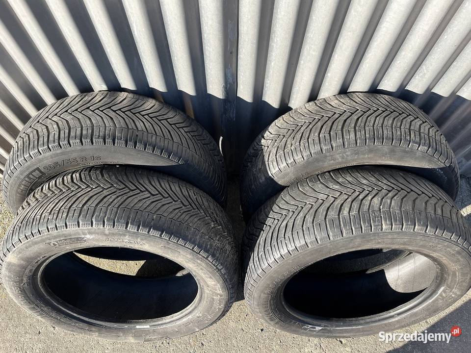 4 x Michelin CrossClimate 20555 R16 całoroczne wielkopolskie Miłosław sprzedam