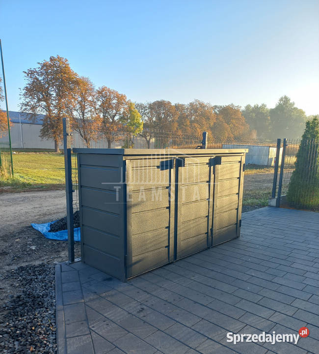 Zabudowa koszy na śmieci obudowa kubłów Żary
