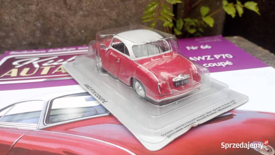 AWZ P70 COUPE model nowy deagostini 143 kolekcja mazowieckie sprzedam