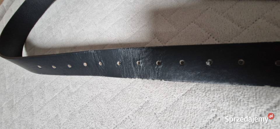 czarny pasek męski 130 Paski Kraków