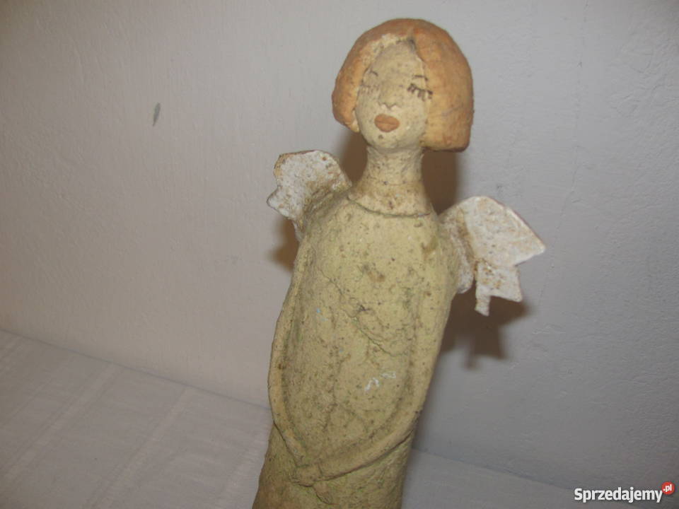 anioł szamotowy figurka 36 Zamość