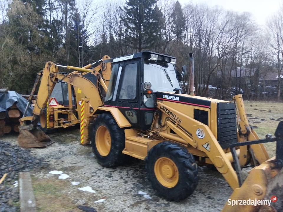 koparko ładowarka Cat 428 CZĘŚCI CAT nie śląskie Sól