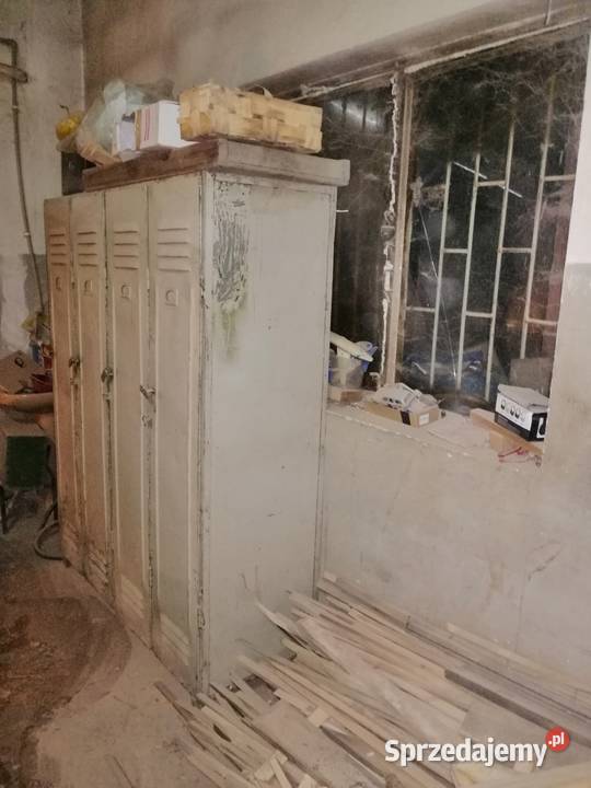 Szafki metalowe ubraniowe BHP Ujazd